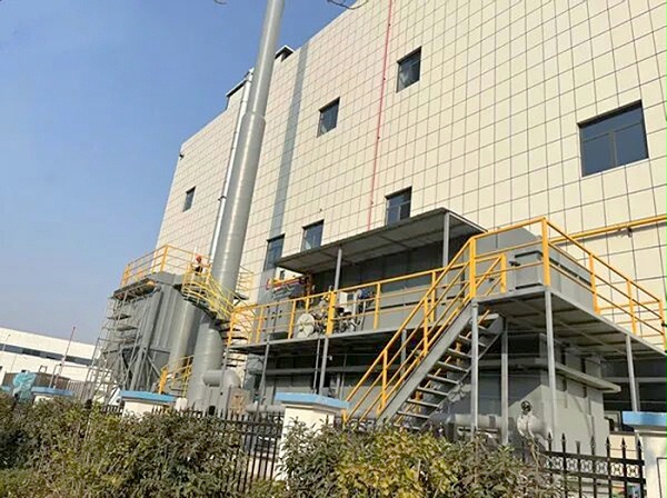新能源正极材料中试车间窑炉废气处理工程案例01