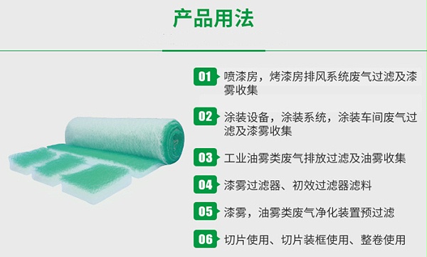 过滤棉使用方法